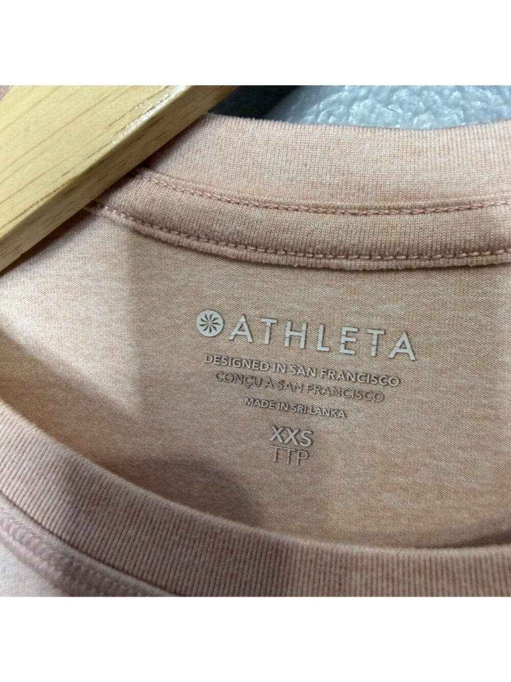 ATHLETA uptempo tank in light pink size XXS - Picture 4 of 6